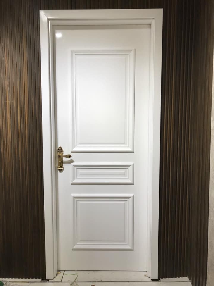 cửa nhựa giả gỗ trắng