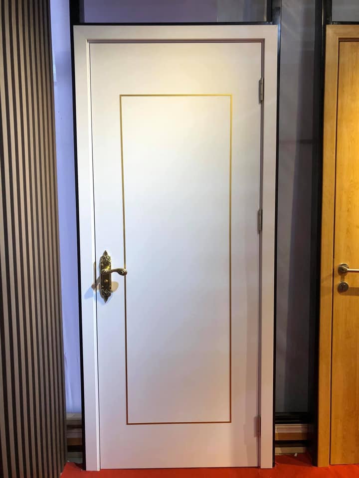 cửa nhựa giả gỗ trắng