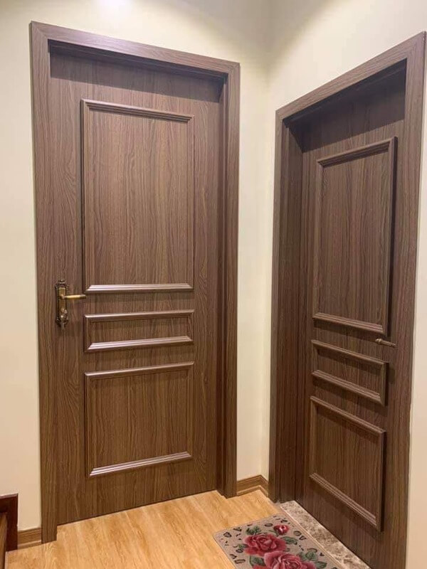 mẫu cửa nhựa giả gỗ đẹp